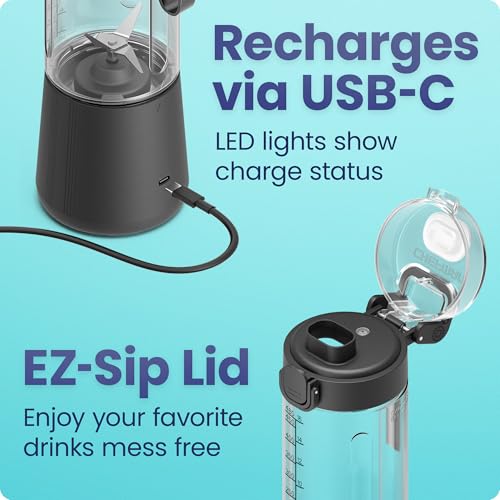 Cordless Portable Blender for Smoothies and Shakes (Portable Blender)