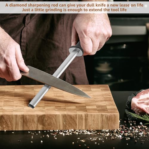 3 PCS Diamond Sharpening Steel (3 Count)