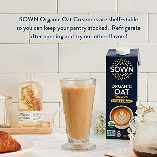 Organic Oat Creamer Sweet & Creamy (32 Fl Oz (Pack of 3))