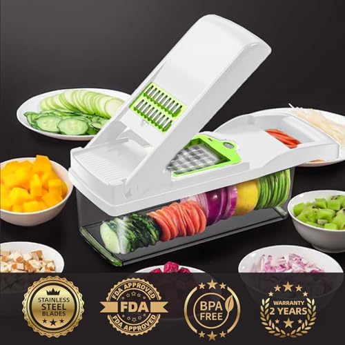 Vegetable Chopper Cutter Slicer Multifunctional 14