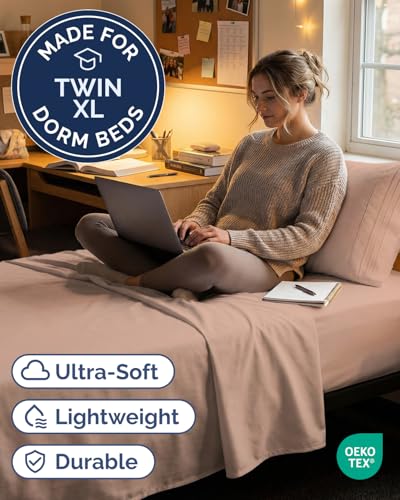 Twin XL 3 Piece Sheet Set (34 - Mauve / Twin XL)