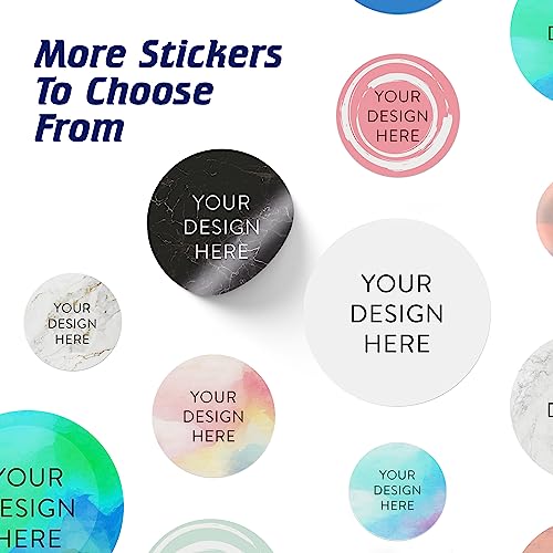 Custom Vinyl Stickers Your Image (100 Count)