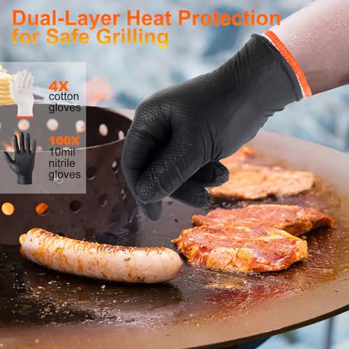 BBQ Gloves Disposable (104 Count)
