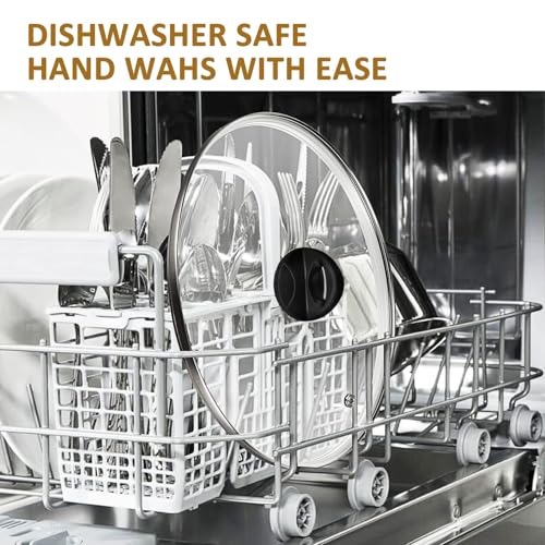 Glass Lids for Pot and Pan (9.5 Inch)