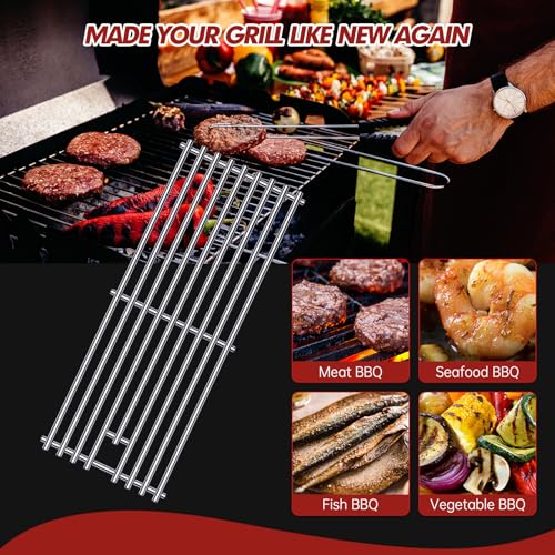 9MM 16517 Grill Grates Replacement for Bull Grill Replacement Parts