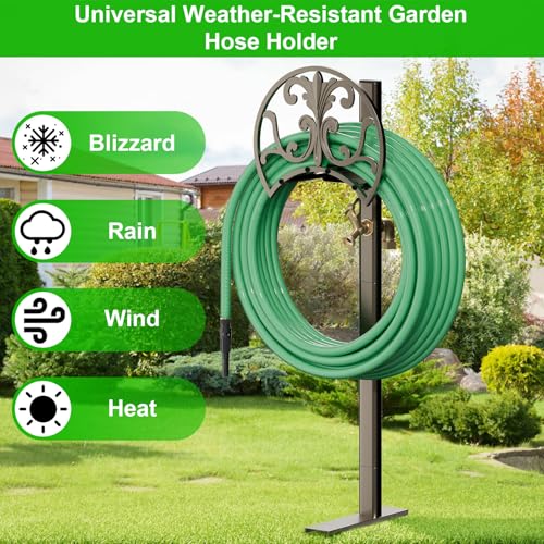 Hose Stand with Brass Faucet