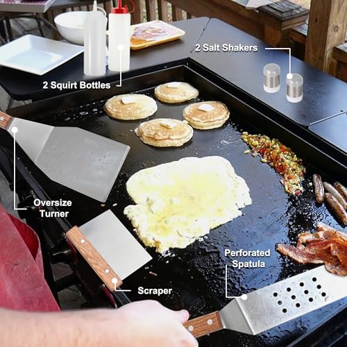 132PC Professional Griddle Accessories Kit (132pcs Griddle Accessories Kit)