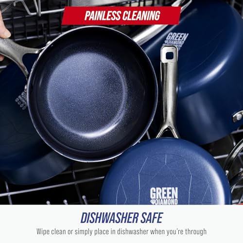 10" Diamond Infused Ceramic Nonstick Frying Pan Skillet (10" Frying Pan Skillet)