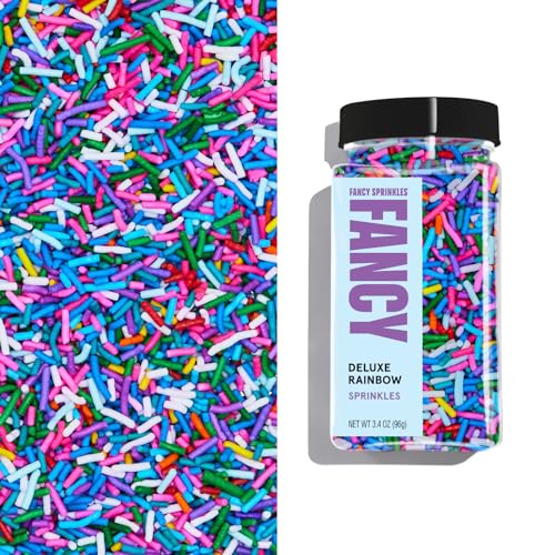Deluxe Rainbow Crunchy Jimmies 1 Pack