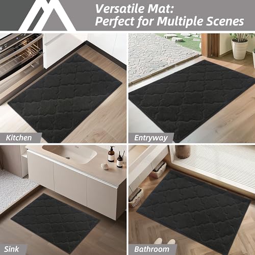 Kitchen Rugs Non Slip Washable 20"x32" (4.444 Sq Ft)