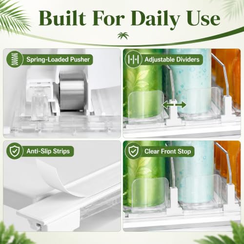 Drink Organizer for Fridge (3Row)