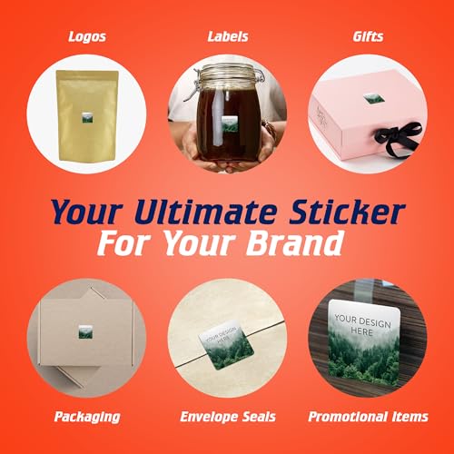 100 Custom Vinyl Stickers (100 Count)