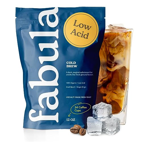 Coffee Cold Brew Freshly Ground (12 Ounce (Pack of 1))