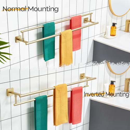 Bath Towel Bars 36 (Brushed Gold / 36-Inch)