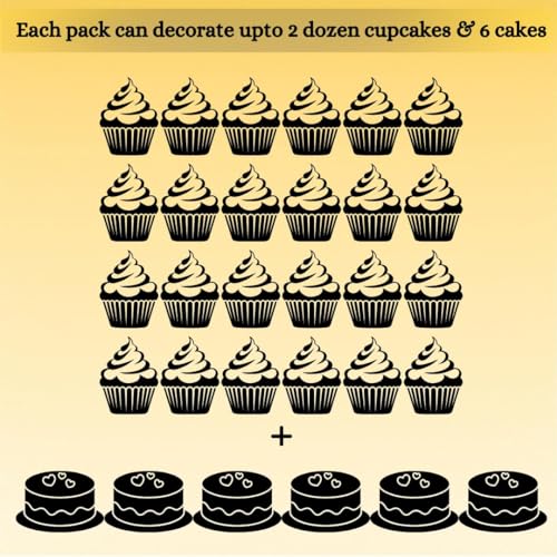 Sprinkles Confect Sprinkles for Cakes & Cupcakes Decoration Assorted pack of 5 ?Graduation Day Mix Yellow