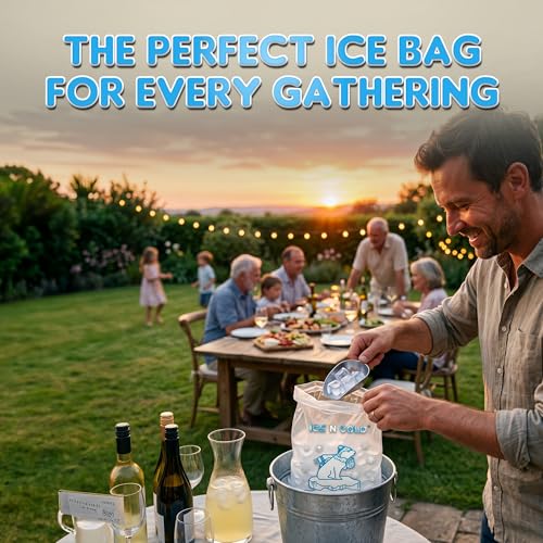 8lb Ice Bags 200 ct (8 lb)