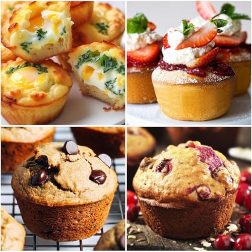 Jumbo Muffin Pan (Creamy Confetti / 6-Cup Jumbo)