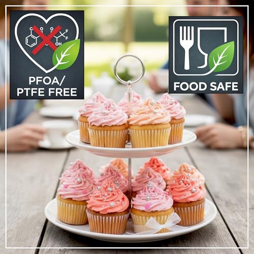 Set of 2 Deep Muffin Pan 12 Cup