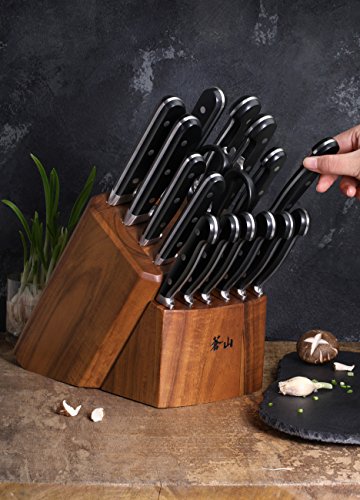 TV2 Series 1023053 Swedish 14C28N Steel Forged 17 (17-Piece Knife Block Set)