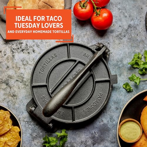 USA Tortilla Press (Cast Iron / 8 Inch)