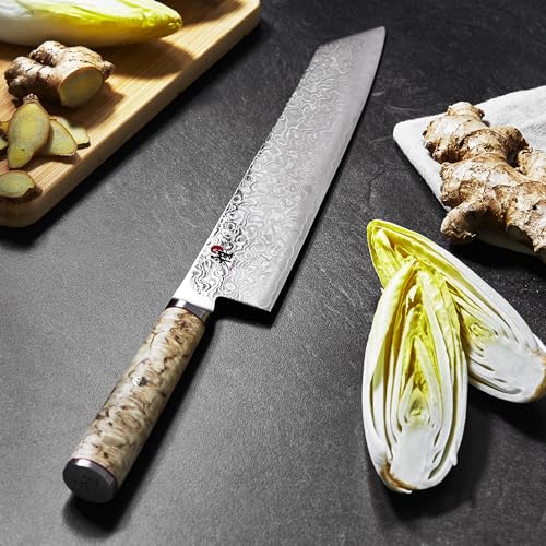Birchwood SG2 Japanese Kiritsuke Knife (Brown / 9.5")