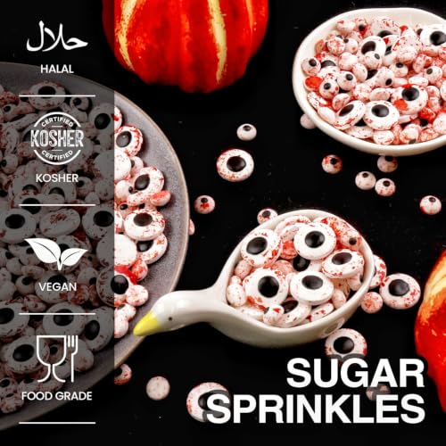 Edible Blood Candy Eye (Halloween Bloody Eyeballs)