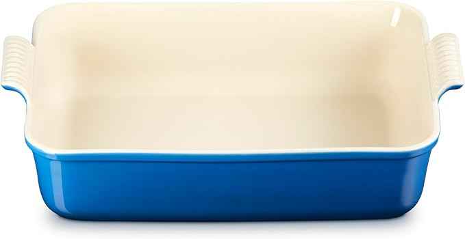 Le Creuset Stoneware Heritage Deep Rectangular Lasagna Dish, 6.75 qt., Marseille