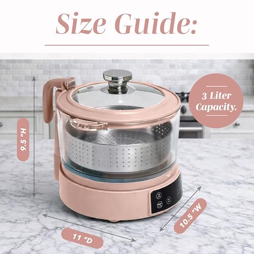 Glass Mini Low Carb Rice Cooker