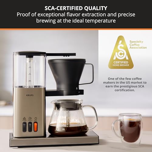 Essential Brewer 8 Cup Drip Coffee Maker Machine (8-Cups)