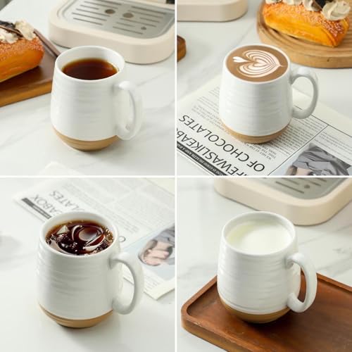 Coffee Mug with Handle 20 oz (White)