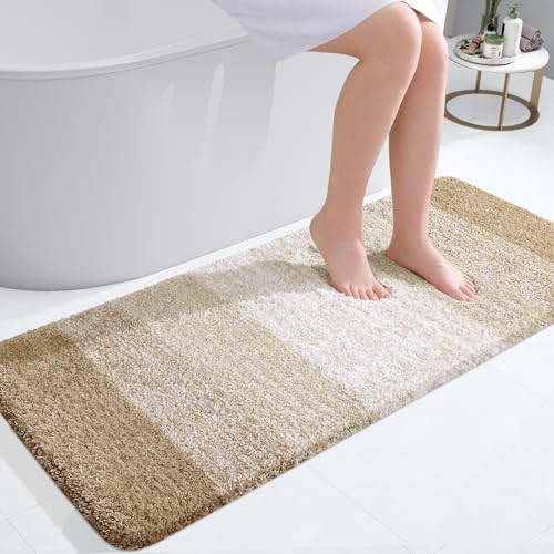 Bathroom Runner Rug 40x20 (40" X 20" / Tan)