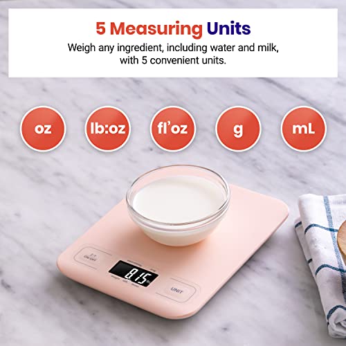 Food Kitchen Scale (Pink)