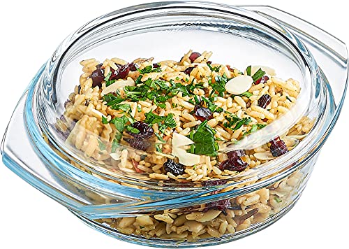 Casserole Dish with Lid (1 quart)