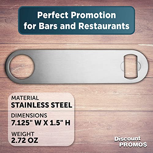 Stainless Steel Beer Bottle Openers Set of 10 (10 Count)