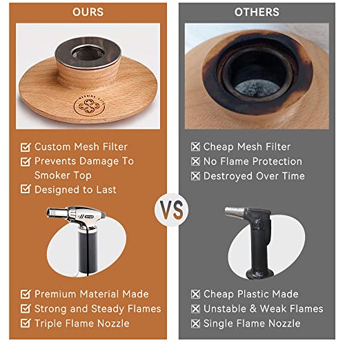 Whiskey Smoker Kit (Smoker Kit with Glasses)