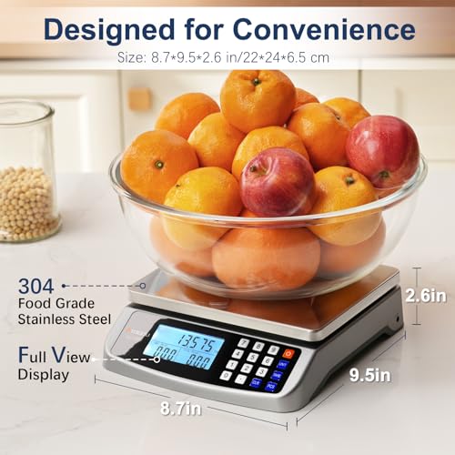 110lb Food Scale (Grey 110lb/50kg)