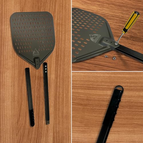 12 x 15 Perforated Aluminum Pizza Peel
