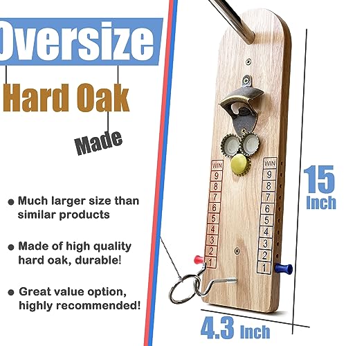 Hook and Ring Toss Game Bottle Opener Ring Toss Hook Indoor Party Man cave