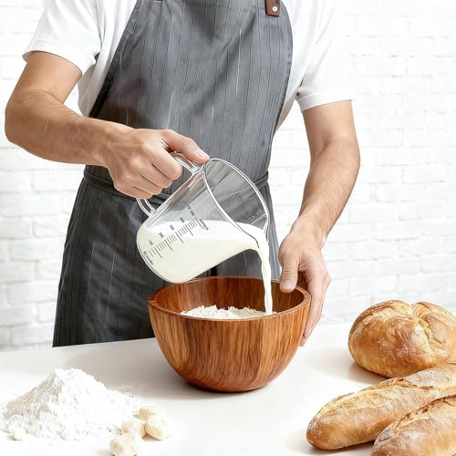 Glass Measuring Cups High Borosilicate 500ML 2CUPS [Insulated Handle (500ml)