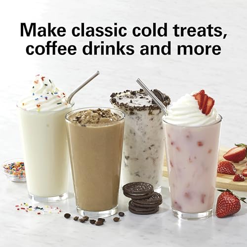 DrinkMaster Retro Milkshake Maker & Electric Drink Mixer (Red / Extra-Large 28 oz.)