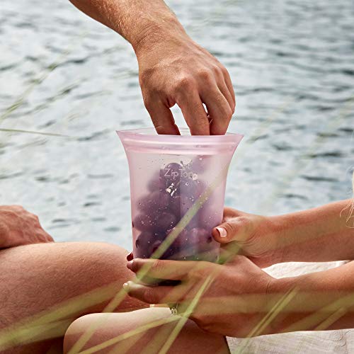 Reusable Food Storage Bags (Lavender / 3 Cup Set)