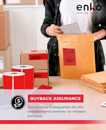 1744907 6 Rolls (Red 6 Rolls - 1320 Labels)