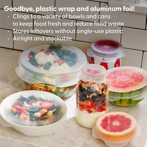 Reusable Silicone Stretch Lid (Set of 6)