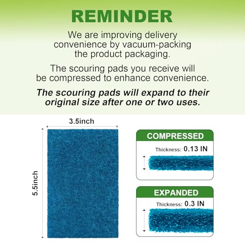 Non Scratch Scouring Pads (24 Count)