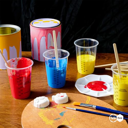 Plastic Measuring Cups 8OZ (100 Count)