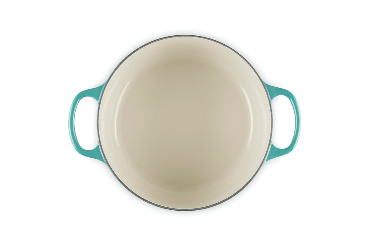 Enameled Cast Iron Round Dutch Oven (Riviera / 4.5 Qt)