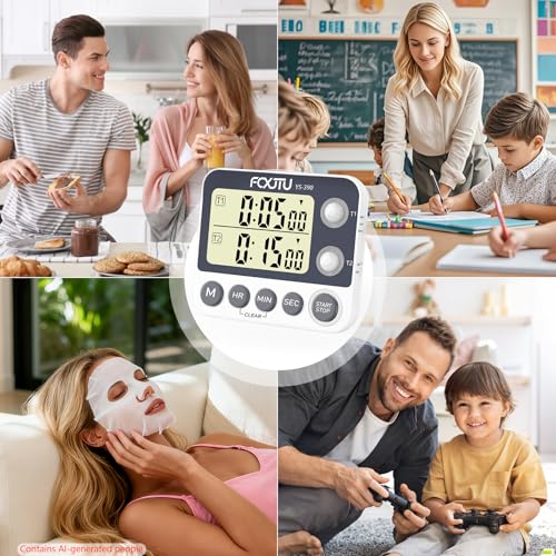 Digital Dual Kitchen Timer