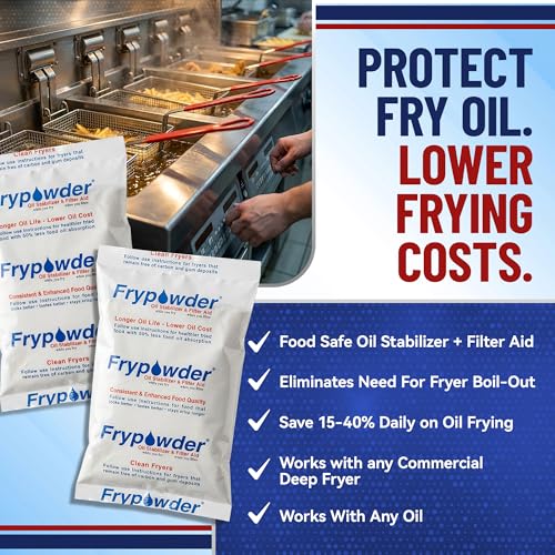P36B Fry Powder Oil Stabilizer and Filter Aid (72 Count)