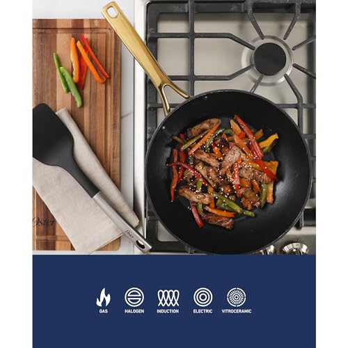 Platinum Abbottsford 11 (Black w/ Gold / 11-Inch Wok)