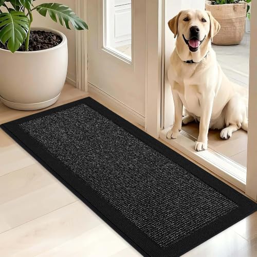 Indoor Door Mat 20" x 48" (Black / 20" X 48" (Rectangular))